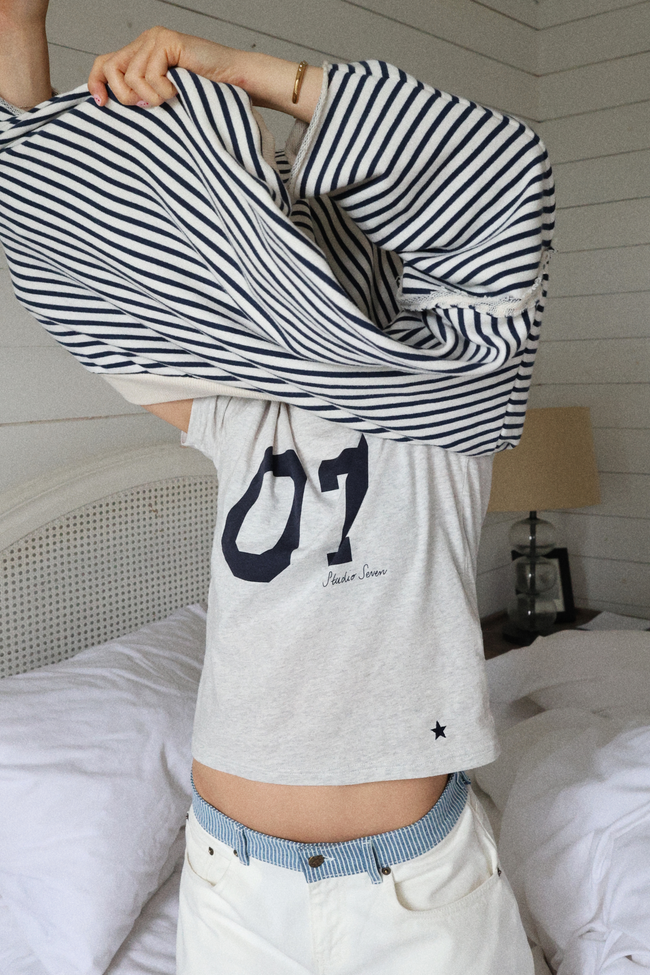 Mila 07 Tee Navy